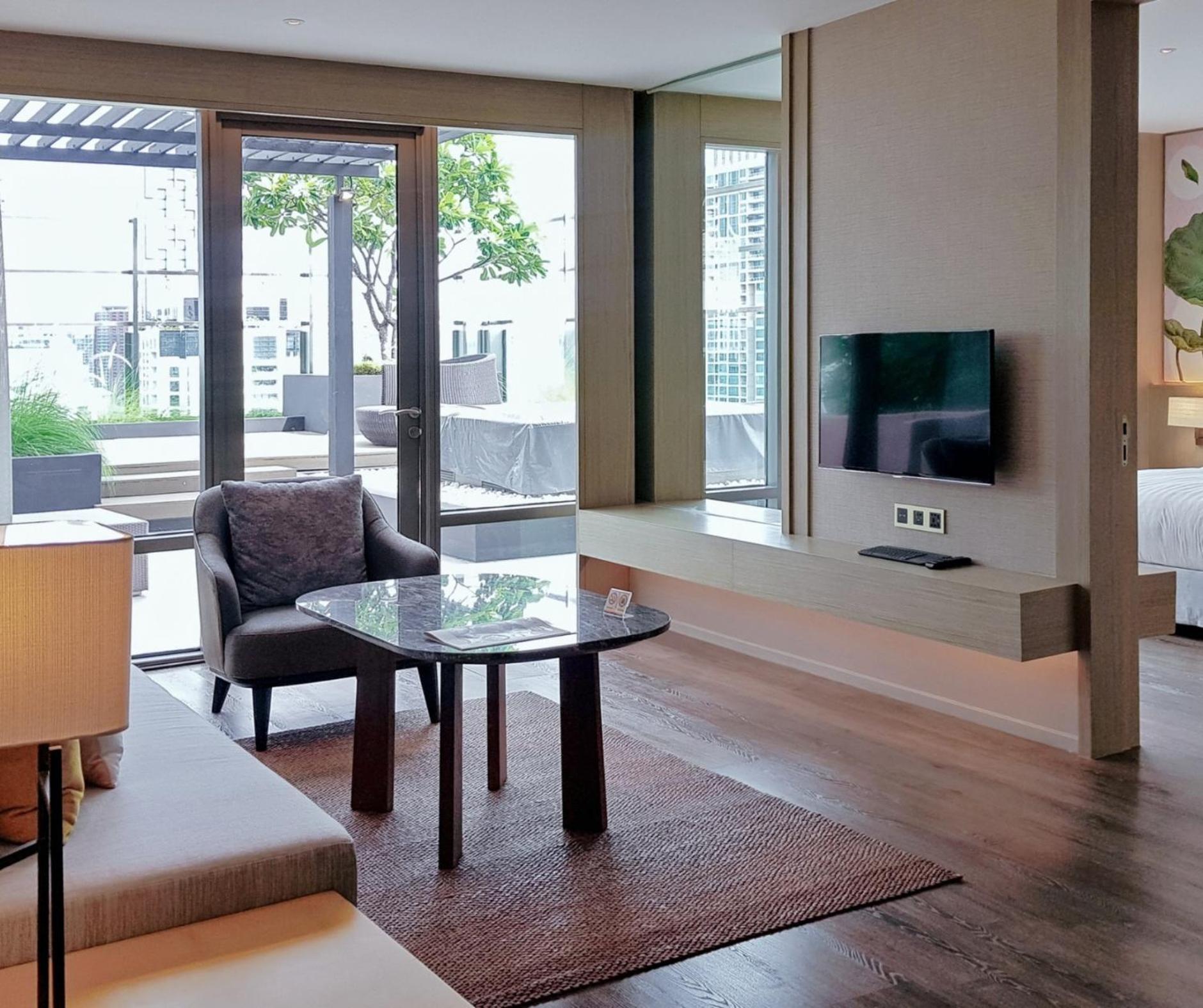 Sivatel Bangkok Hotel Екстериор снимка A suite at the hotel